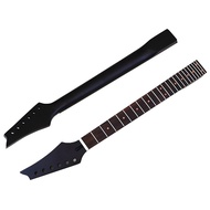6-String 24-fret neck electric guitar DIY neck with maple red point black matte instrument guitar ac