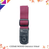CEDAR WOOD Ukulele Strap