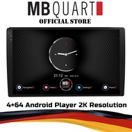 MB Quart 4+64GB 2K Resolution Screen Car Android Player 4GB Ram With CarPlay Android Auto player