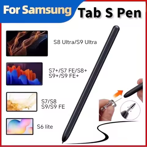 For Samsung S Pen for Samsung Galaxy Tablet S8 S7 FE S6 Lite S7+ S8+ S9 S9FE Tablet Pen Stylus Touch