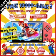 Ori Best Selling PSP X6 / X7 / X12 / X20 / X80 4.3/5.1/7.0 inch Support NES Retro Game Handheld Retr