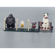 Japanese Version Bulk Goods Kunio Sato Gorilla Cow Koala Animal Toilet Time Squat Toilet Stool Anima
