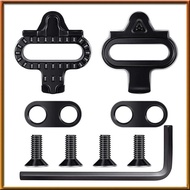 [chasoedivine.] Mountain Bike Shoes Cleats Multi-Release Spd Pedal Cycling Shoes Clips Set for  SH51