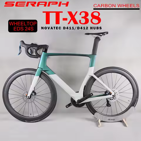 custom paint full bike Cycling disc brake bike carbon frame Bicycle 700C WheelTop EDS Groupset Elect