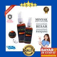 [ BISA COD ] Minyak Wamena BPOM Daun Tiga Jari Papua Asli Original Obat Oles Pembesar dan Kuat Kelam