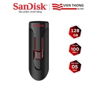USB 3.0 SanDisk CZ600 128GB Cruzer Glide speed upto 100MB/s - Official distributor