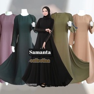 abaya ori import samanta anak (tersedia couple ibu) fursan alkhatib - hitam 6