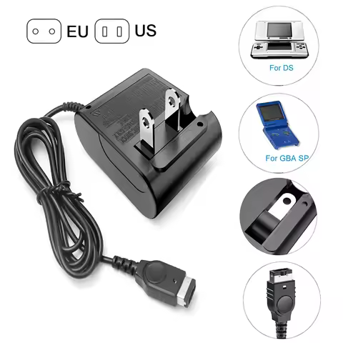 EU US Plug AC Charger Adapter For Nintendo DS NDS GBA SP Gameboy Advance SP Power Supply Charging Ca