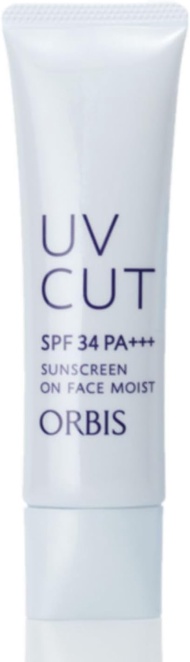 ORBIS Sunscreen(R) On Face Moist Face Makeup Effect Sunscreen Cream Makeup Base SPF34 PA+++ 35g Suns