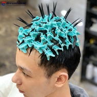 DREAMFOREST 25pcs Hair Salon Clip Shark Clip Curly Hair Fireworks Perm Increasing Morgan Steel Clip 