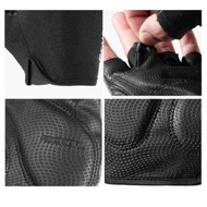 RockBros Gloves Half Finger Gel Black Original Cycling Gloves