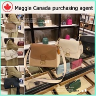 #Maggie Canada# Coach_ New Women Fashion Sling Bag Solid Color Leather crossbody bag C3954
