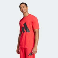 adidas Lifestyle Essentials Big Logo Tee Men Red JE8934