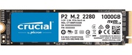 Crucial P2 1TB 3D NAND NVMe PCIe M.2 SSD Up to 2400MB/s - CT1000P2SSD8 1 TB