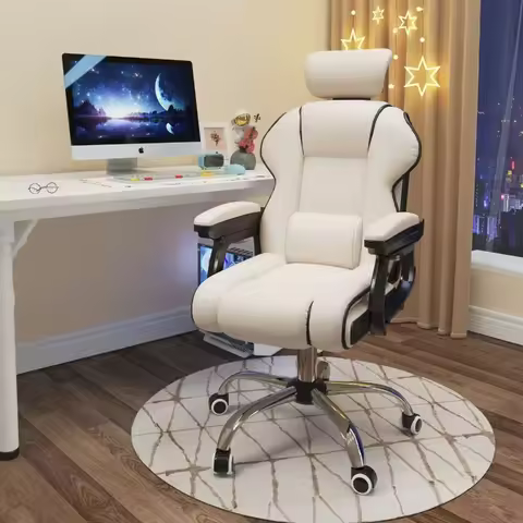 Computer Chair Home Gaming Chair Live Streaming Chair Comfortable Sedentary Office Chair College Dor