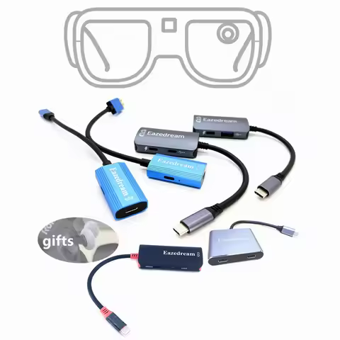 AR Glasses Hub Seamless Multi-Device Type-C HDMI-compatible Charging Adapter for Xreal Beam Viture R
