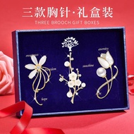 SHIYITH Premium Plum Blossom Brooch gift set for women,birthday gift,festival gift,gifts for girlfri