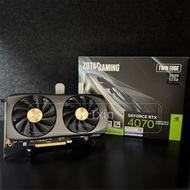 ZOTAC RTX 4070 SUPER 12G ⚠️官方保養去到2027/04/26 💓有原廠單 #另外高價搵 4060 4070 4080 4090 4090D Ti Super 顯卡 顯示卡 顯