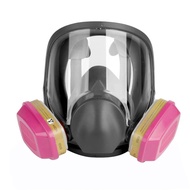 6800 Full Face Respirator Mask With 60926 Activated Carbon Filter for epoxy resin grinding hazardous