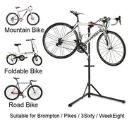 Brand New Bicycle Bike Repair Stand with Tool Tray Wheel Stabilizer Foldable. SG Stock and warranty