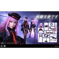 POPTOYS 1/6 Battle Angel Black Flame Mirabell Rose BG-001 Action Figure