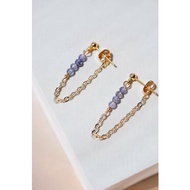 Mano Plus INARI JEWELLERY Earrings: Unity Row Backchain 14k Gold Filled Hypoallergenic Tarnish Resis