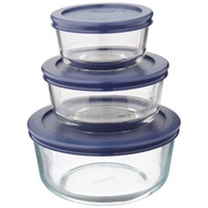 !! PYREX SIMPLY STORE ROUND GLASS STORAGE