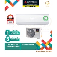 Mitsubishi Heavy Duty 1.5 HP R32 SRK12CXP2 Non Inverter Air Cond