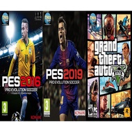 (3 in 1) Pes 16, Pes 19, GTA V [PC DVD] PC Games