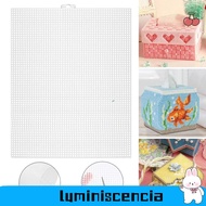 LUMINISCENCIA Canvas Bag Sheets, 7CT White Bag Mesh Grid, Handbag Accessories 33.5x26CM Plastic Bag 