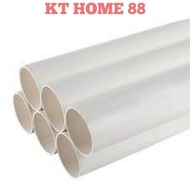 WWW UPVC Hydroponic Pipe / Pipe Putih 32mm (1-1/4") and 40mm (1-1/2") (1 Kaki / 1 feets)