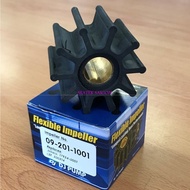 Mercruiser pump impeller 4.3L 5.0L 6.2L 7.4L Bravo 270HP, 09-201-1001, Korean DJ
