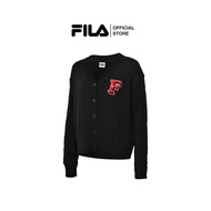 FILA เสื้อแจ็คเก็ตผู้ใหญ่ Varsity รุ่น FW2STF4150X - BLACK