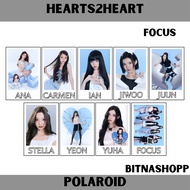 POLAROID HEARTS2HEARTS 9 PCS KPOP UNOFFICIAL H2H ANA CARMEN IAN JIWOO JUUN STELLA YUHA YEON