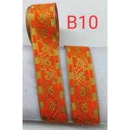 PRINT TYPE LACE BORDER 1 METER PRINT WORK