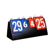Emika Choice Premium Sport 4-Digit Flipping Scoreboard Sports Digit Scoreboard Soccer Volleyball Bas