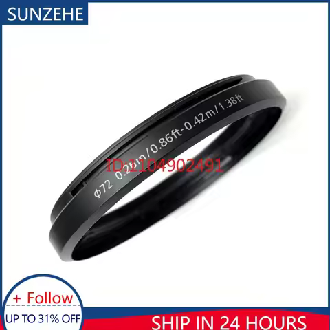 New For Sony FE 70-200mm F4 MACRO G OSS II 70-200 mm Lens Front Barrel UV Filter Fixed Ring Tube Cir