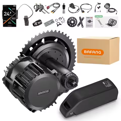BAFANG 1000W 48V/ 52V Mid Drive Motor Kit Ebike Conversion Kit for 3 Wheel Adults Electric Recumbent