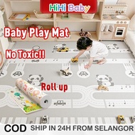 🔥Waterproof 🔥 Playmat Baby Mat Thick Baby Playmat Baby Tebal 1.2CM Tikar Baby Crawling Mat 寶寶爬行垫