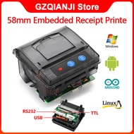 58mm Embedded Thermal Printer USB+TTL+RS232 Interface Receipt Ticket Bill Printing