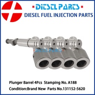 4PCS Diesel Injection Plunger Barrel 131152-5620 A188 Fuel Pump Elements Fit for ISUZU ELF NHR NPR N