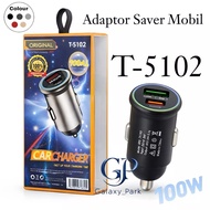 Vibox Car Saver Adapter T-5102 100W Car Charger Fast Charging [GLX]