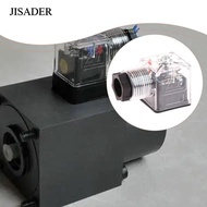 [JISADER] Solenoid Valve Plug 24V Waterproof Universal Dustproof Working Solenoid Coil Connector Hyd