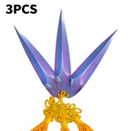 Tím quỷ 3D in thanh kiếm Thợ Săn cosplay lưỡi người lớn Womens Halloween carnvials bên trang phục ha