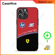 Ferari Scuderia Leclerc F1 Phone Case for iPhone 17 Pro Max / iPhone 16 Pro Max / 15 Pro Max / 13 / 