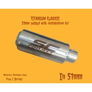 SC PROJECT SILENCER SC PROJECT RACING EXHAUST SILENCER