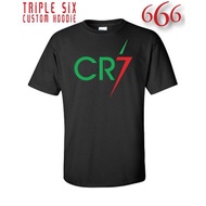 T-Shirt / T-Shirt CR7 - Black - Green/red