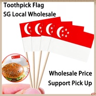 Toothpick Flag Flag National Day Restaurant Singapore Snack Party Event Decoration