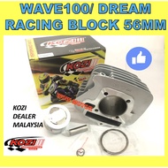 WAVE 100 RACING BLOCK KOZI 56MM DREAM 56 MM KOZI BLOCK RACING EX5 DREAM KOZI BLOCK 56 MM WAVE100 56M