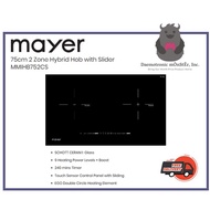 Mayer MMIHB752CS 75 cm 2 Zone Hybrid Induction Hob with Slider